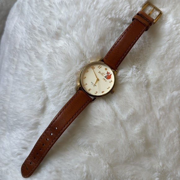 Kate Spade “Wild One” Fox Watch (RARE) - Picture 4 of 11